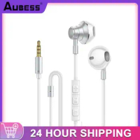 Awei TC-5 Wired Earphone In-ear For Phone Type-C Jack Stereo Deep Bass With Microphone Button Control 1.2m Earphones