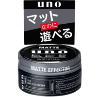 資生堂 - UNO 強力定型啞光效果髮蠟 80g （黑色）（7015）