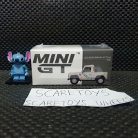 Mini GT MiniGT Land Rover Defender 90 Pickup White Putih