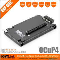 OCuLink / M.2 NVMe M Key GPU Dock Laptop Notebook eGPU OCuP4 PCI-E 4.0 X4 Gen4 Oculink External Graphics Cards w ATX SFX Bracket