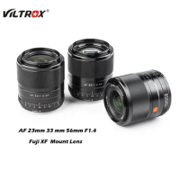 Viltrox 13mm 23mm 33mm 56mm F1.4 AF Auto Focus Large Aperture APS-C Lens for Fuji Lens Fujifilm X Mount X-T4 X-T20 Camera Lenses