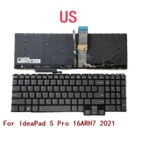 New US Laptop Backlit Keyboard For Lenovo IdeaPad 5 Pro 16ARH7 2021 Notebook PC Replacement