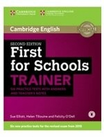 First for Schools Trainer Six Practice Tests with Answers and Teachers Notes with Audio 2/e Dymond  Cambridge