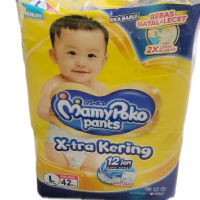 pampers mamypoko standard celana Jumbo L42, M48
