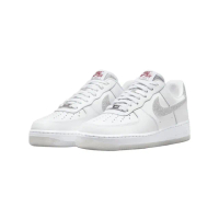 【NIKE 耐吉】W Nike Air Force 1 ”07 LX 鑽石銀 HQ3461-191(AF1 細閃晶鑽 璀璨裝飾 休閒鞋 女鞋)