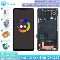Original 6.1" Display For LG G7 ThinQ G710 G710TM G710N G710EM LCD Touch Screen With Frame Digitizer Replacement Parts
