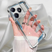 Sarung Realme GT 7, Penutup Belakang Silikon Penyaduran, Sarung Telefon Pelindung Kalis Kejutan, Ser
