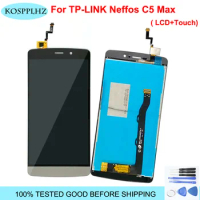 Good Quality For TP-Link Neffos C5 MAX LCD Display With Touch Screen Digitizer Assembly Replacement TP Link C5 Max LCD + Tools