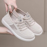 In spring, women's single shoes comfortable underwear leisure walking shoes wearable and wearless sn