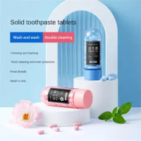Probiotic Toothpaste Breath Refreshing Gargle Granules Solid Toothpaste Gentle Cleansable Portable Disposable Travel Gargle