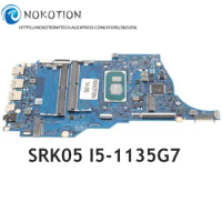 NOKOTION DA0PAHMB8F0 Model 0PAH MAIN BOARD For HP 14-DQ 14T-DQ Laptop Motherboard SRK05 I5-1135G7 CPU DDR4