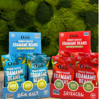 [Bundle of 16] Office Pantry Crunchy Roasted Edamame Beans (26g x 16 packs) Vegan Snack High Protein