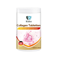 【Kalso 科德司】膠原蛋白錠 360錠(半年份/小分子好吸收 鈣 鎂 脯氨酸 西印度櫻桃 天然維生素C)