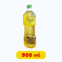 Minyak goreng minyak rizky kemasan 900ml