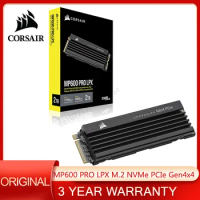 Corsair MP600 PRO LPX 1TB 2TB 4TB M.2 NVMe PCIe Gen4x4 SSD Optimized For PS5 Up to 7100MB/s Sequential Read High-Speed Interface