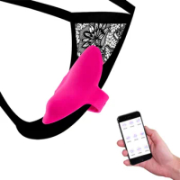 Bluetooth Dildo Vibrator for Women Wireless APP Remote Control Vibrator Wear Vibrating Panties SexToys for Couple Sex Shop