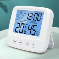 Digital LCD Indoor Temperature and Humidity Meter Multi-function Thermometer Hygrometer Temperature Sensor With Battery