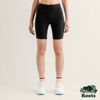Roots 女裝- ACTIVE 口袋設計BIKE SHORT LEGGING-灰色