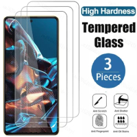 3PCS Glass For Xiaomi POCO F5 X5 Pro X4 F3 F4 GT X3 Pro X3 Nfc M3 M4 Pro M5S M4 Screen Protector 9H Full Coverage Tempered Glass