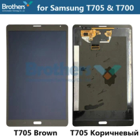 Tablet LCD Display For Samsung Galaxy Tab S T705 T700 Panel LCDAssembly for T705 T700 With Touch Screen Digitizer Glass 8.4' AAA