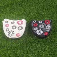 Golf Mallet Putter Covers Synthetic Leather Multi Style Color Headcover Magnetic Closure Customized golf head cover