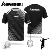 [Giá cả phải chăng] Áo đấu Kawasaki, áo cầu lông, áo thun ngắn tay, kiểu dáng unisex, nhanh khô và t