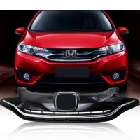 For Honda Fit 2014 2015 2016 Front Bumper Grill Car Accessories Accessories Para Auto Front middle net Front ventilation net