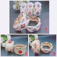 [GL8] Gelang India Pengantin Gold Emas Bracelets No.1 One Size
