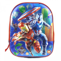 Happy Brown Fox TAS RANSEL SEKOLAH ANAK TAS RANSEL BACKPACK ANAK 3D MEDIUM - Aveng