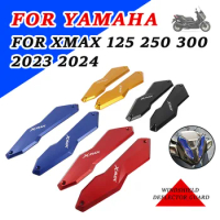 Windshield Deflector For YAMAHA XMAX125 XMAX250 XMAX300 XMAX 300 X-MAX 125 250 2023 2024 Windscreen Bracket Strip Trim Kit Parts