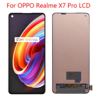 For Oppo Realme X7 Pro RMX2121 LCD Display Screen Frame Touch Panel Digitizer For Realme X7 Pro 5G LCD