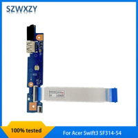 Original For Acer Swift3 SF314-54 USB Card Reader Board 17B24-1 448.0E707.0011 100% Tested Fast Ship