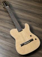 SQOE SPAIN SEGD900 NYLON ELECTRIC GUITAR WITH PIEZO IN NATURAL GLOSS