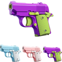 3D Printed Small Pistol Toys Mini 1911 Stress Relief Pistol Toys for Adults Christmas Gift