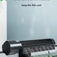 JEBAO Aquarium Fish Tank Cooling Fan System Chiller Control Reduce Water Temperature Fans Set Cooler Marine aquarium cooler