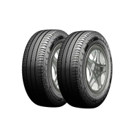 【Michelin 米其林】輕卡胎米其林AGILIS3-185R14吋C 102/100R_185/14_二入組(車麗屋)