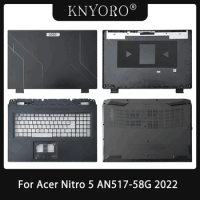 New for Acer Nitro 5 AN517-58G 2022 Laptop LCD Back Cover Palmrest Top Housing Upper Cover Lower Bottom Case Shell AP3SZ000560