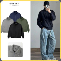 CC Áo khoác gió nam nữ Gusset thời trang Hàn Quốc form rộng trẻ trung dễ phối đồ phong cách unisex A