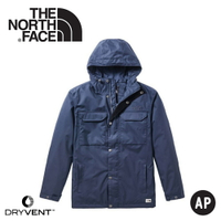【The North Face 男 DryVent防水外套《海軍藍》】3VTN/連帽外套/夾克/風雨衣