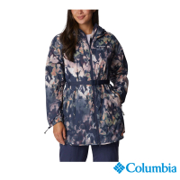 【Columbia 哥倫比亞 官方旗艦】女款-Parkette™UPF50長版外套-印花(UWL26850FW)