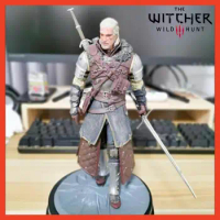 The Witcher 3: Wild Hunt Geralt Of Rivia Action Figure Toys Game Figurine 24cm Pvc Collection Model Ornaments Children Gift Toy