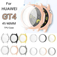 For Huawei Watch GT4 GT 4 case protective Soft TPU case all-round screen protector Huawei Watch GT4 GT 4 41mm 46mm case