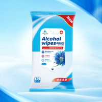 【10片裝】75%酒精帶蓋濕紙巾#DADADI 