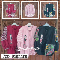 TOP DIANDRA ATASAN JULIDA BATIK