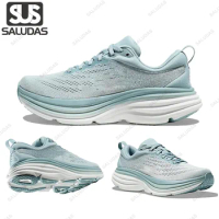 SALUDAS Bondi 8 Running Shoes Men Women's Sports Shoes Lightweight Cushioning Non Slip Outdoor Marathon Road Running Sneakers