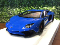 1/18 Autoart Lamborghini Aventador LP750-4 SV Blue【MGM】