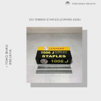 ISI TEMBAK STAPLES LEOPARD 1006J Kantor Stationery