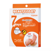 即期品【日本Beauty Foot】盒損品 去角質足膜25mlx2枚入(2024.10.14)