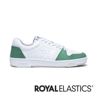 ROYAL Elastics MAKER 真皮時尚休閒鞋 男鞋(白綠)