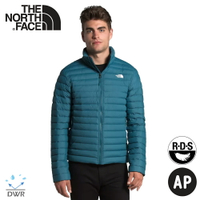 【The North Face 男 700FP 防潑水輕羽絨保暖外套《藍》】4NG4/保暖外套/夾克/休閒外套